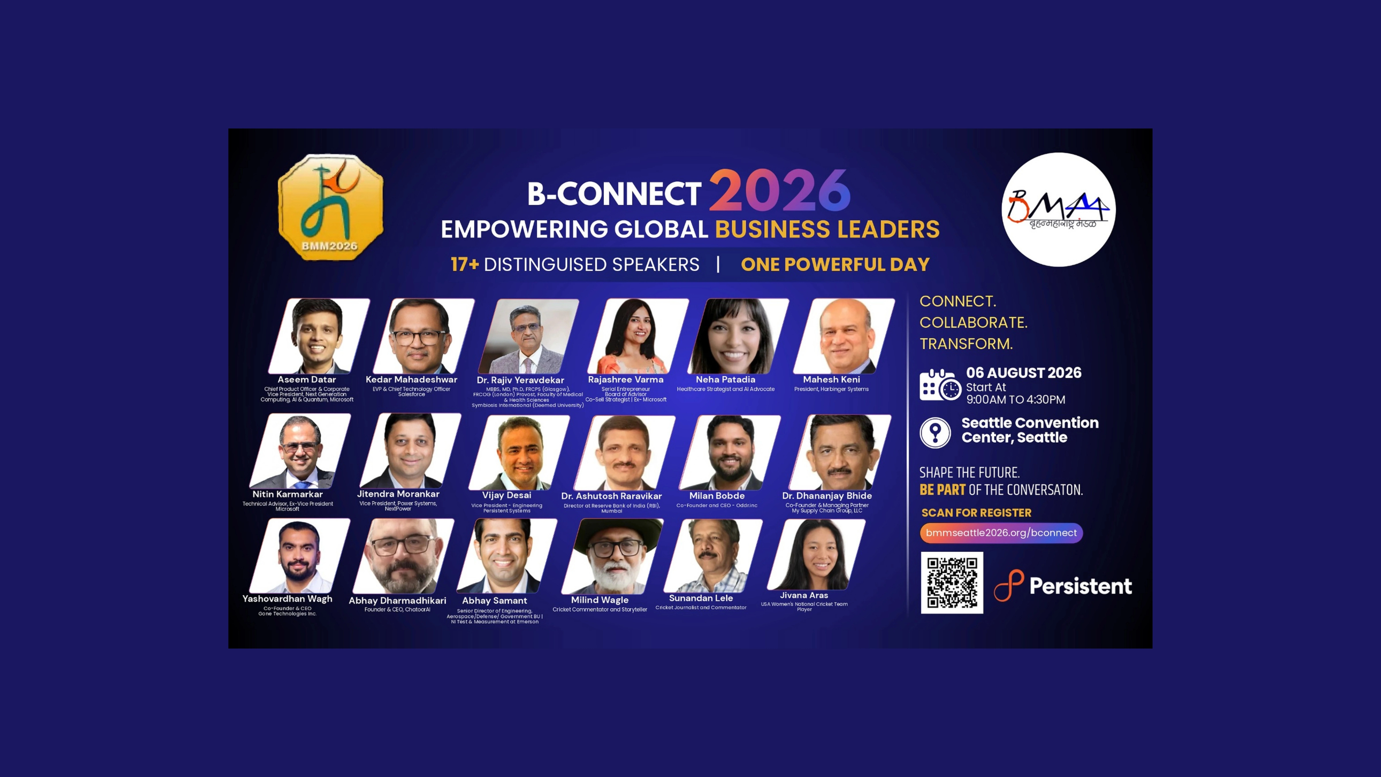 BMM 2026 featured program slide