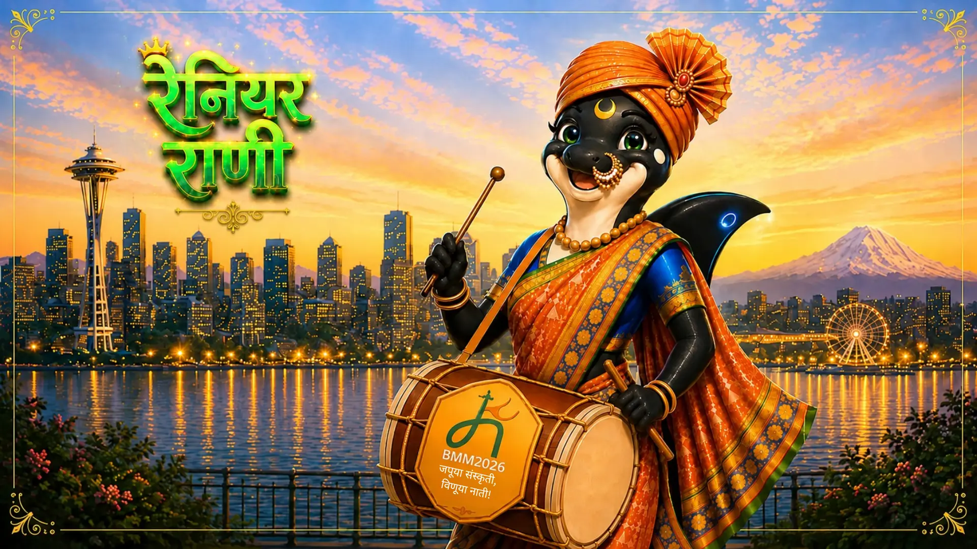 Rainier Rani Mascot