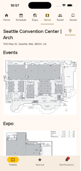 Venue Maps & Directions